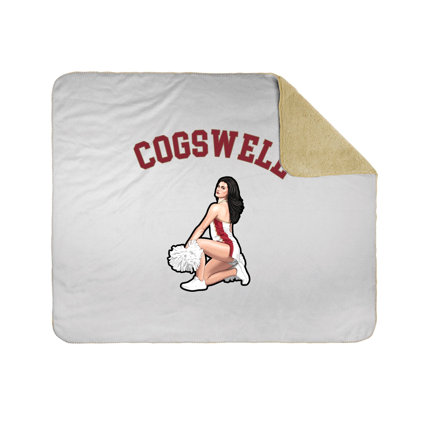 Throw Blanket — Shirsey Arch in White