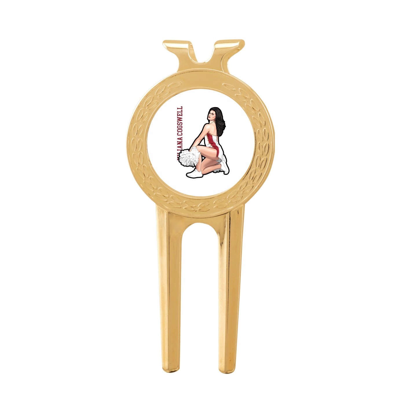 Divot Tool with Ball Marker — Name Vertical in Classic
