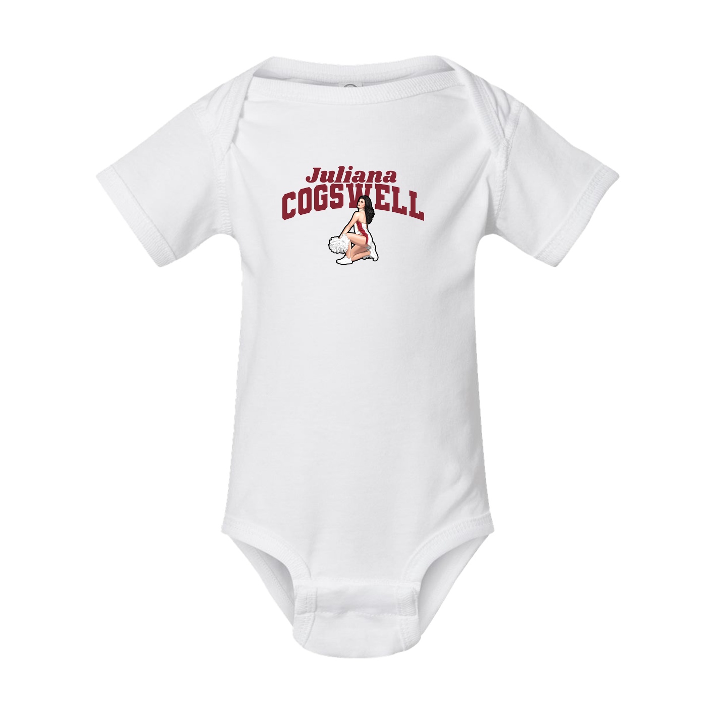 Baby Onesie — Signature Arch in White