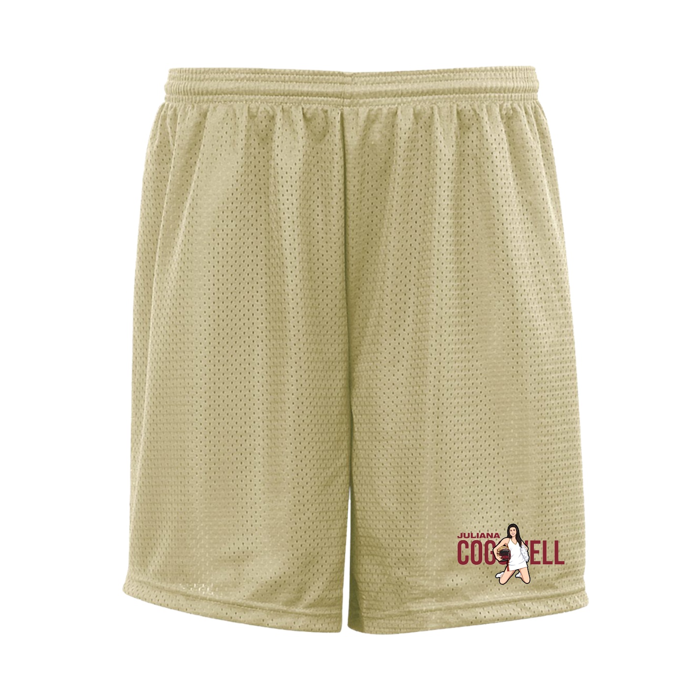 Shorts — Player Name in Vegas Gold
