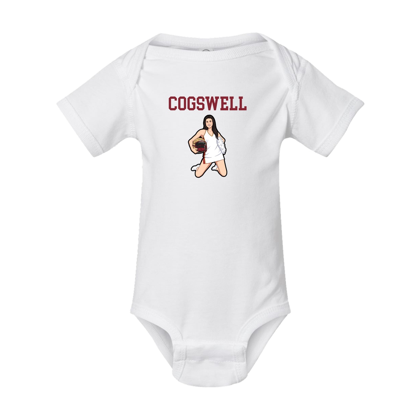 Baby Onesie — Shirsey in White