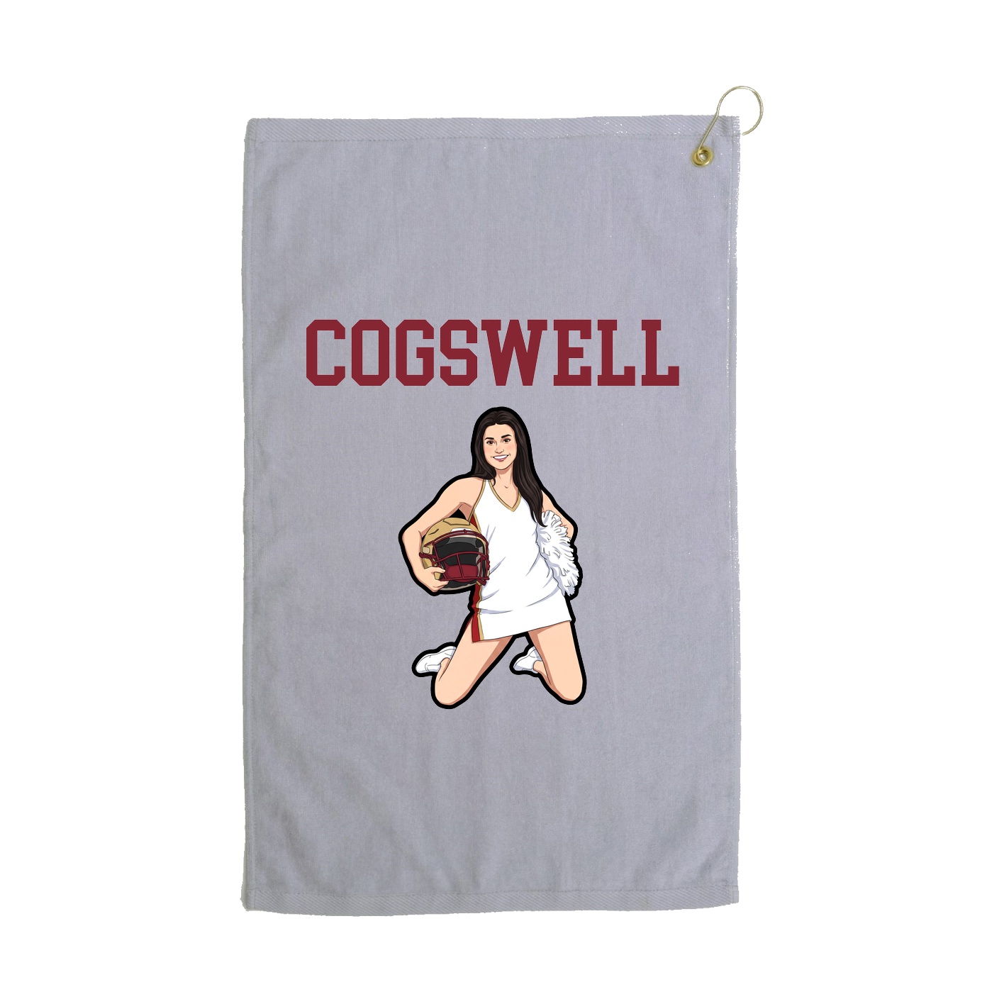 Golf Towel — Shirsey in Grey