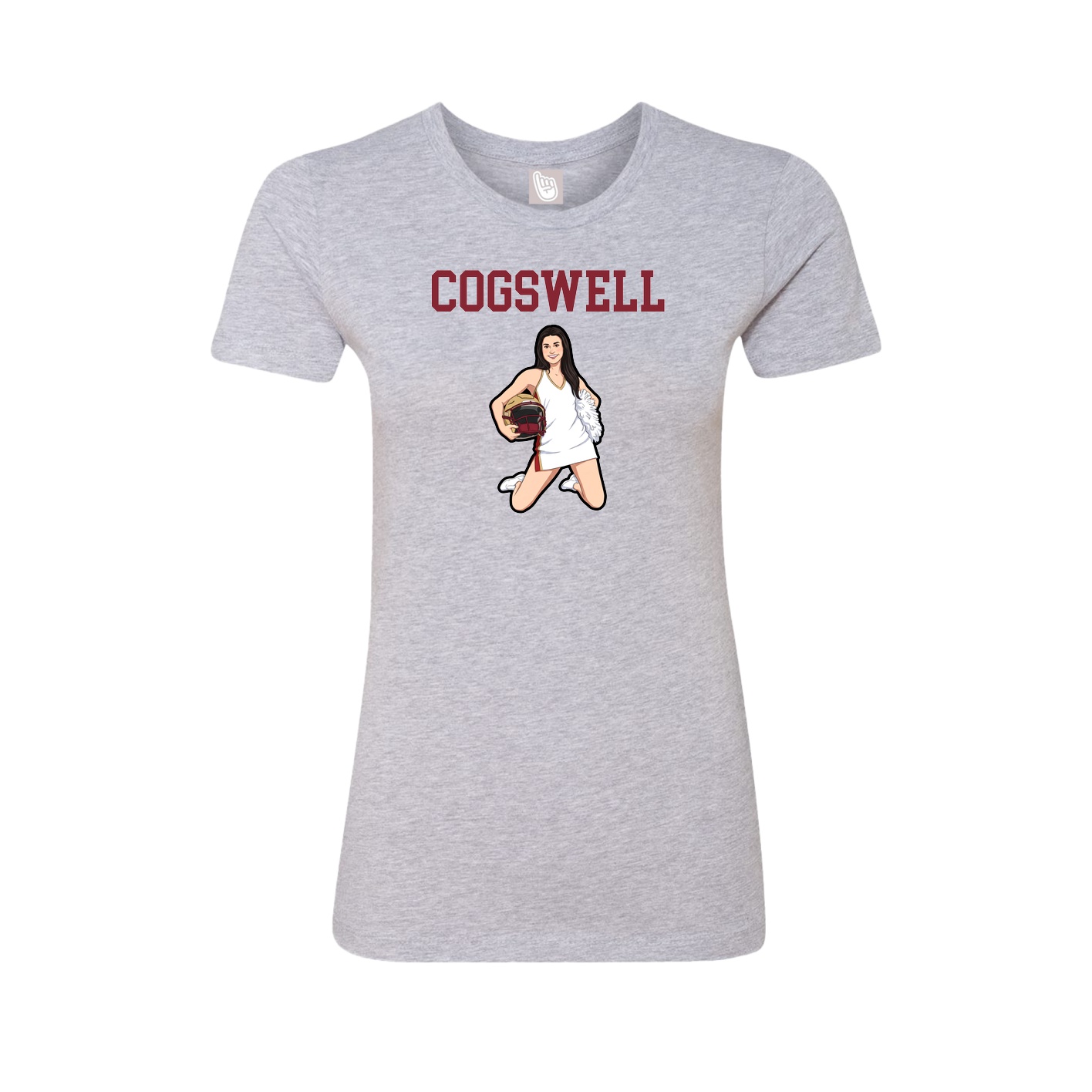 Womens Tee — Shirsey in Grey