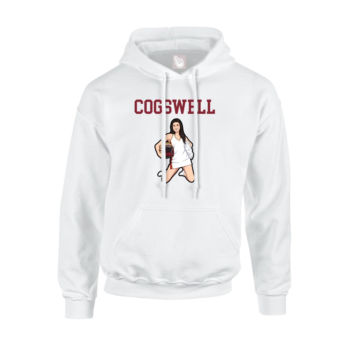 Youth Hoodie — Shirsey in White