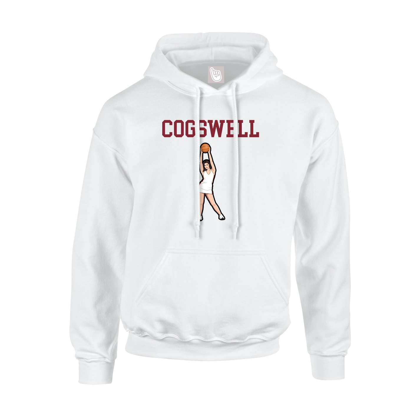 Youth Hoodie — Shirsey in White