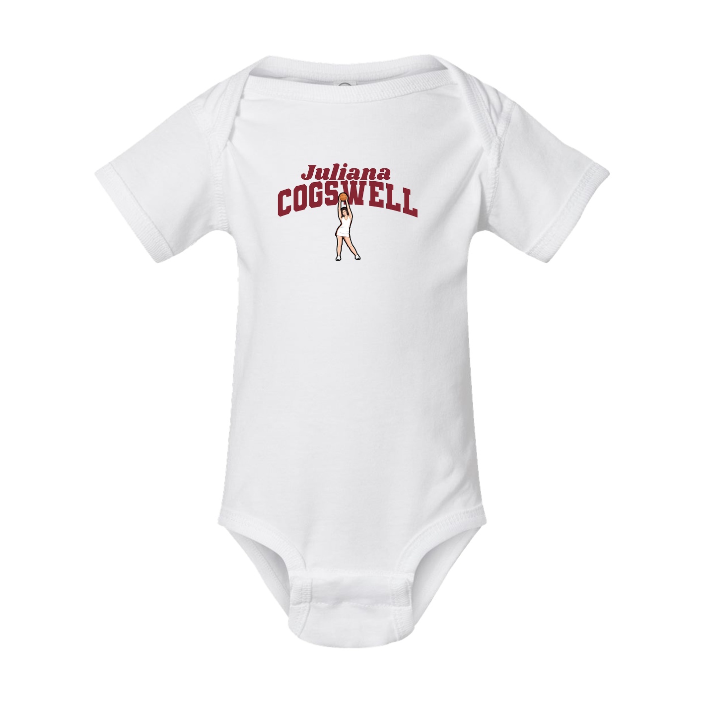 Baby Onesie — Signature Arch in White