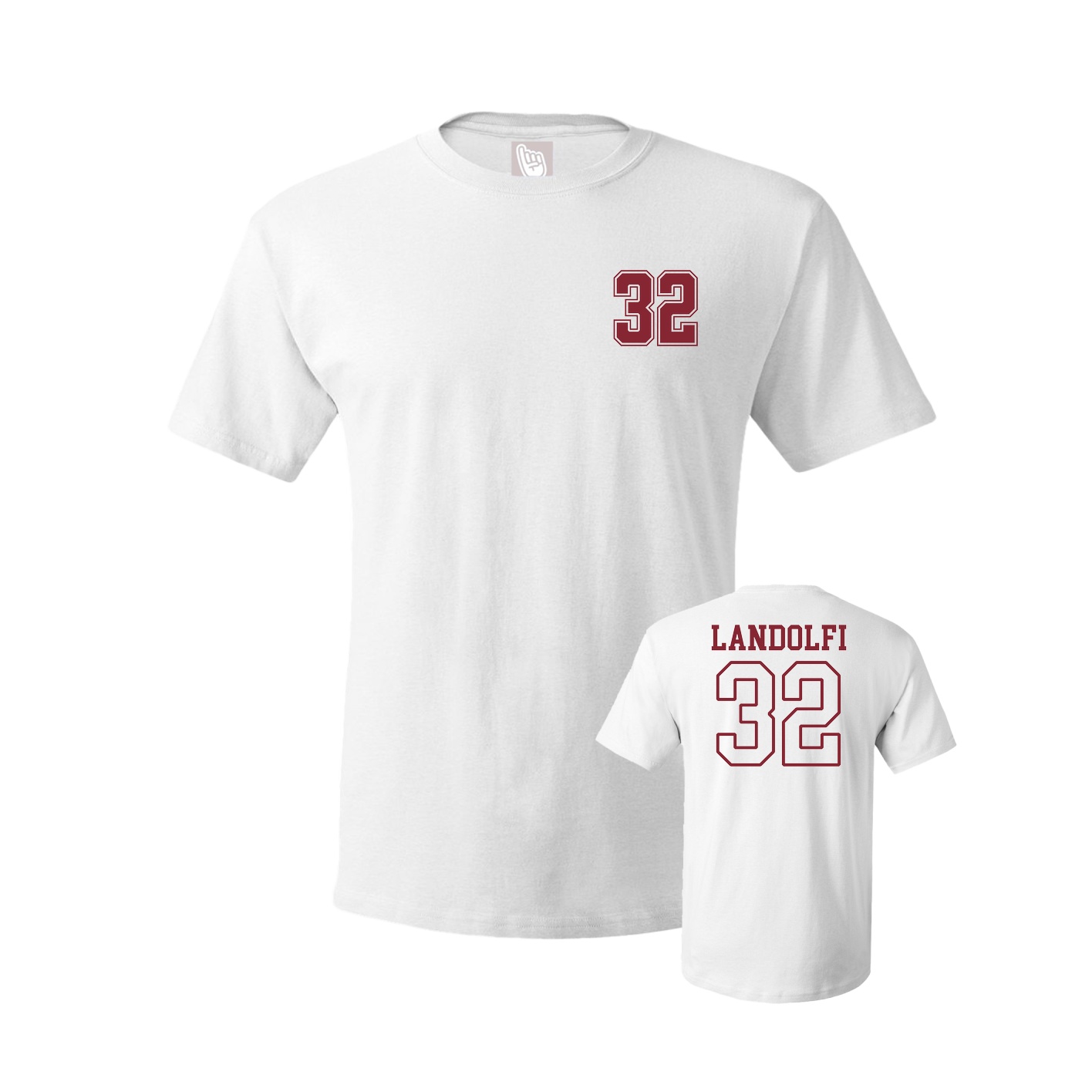 Tee — Chest Back in White