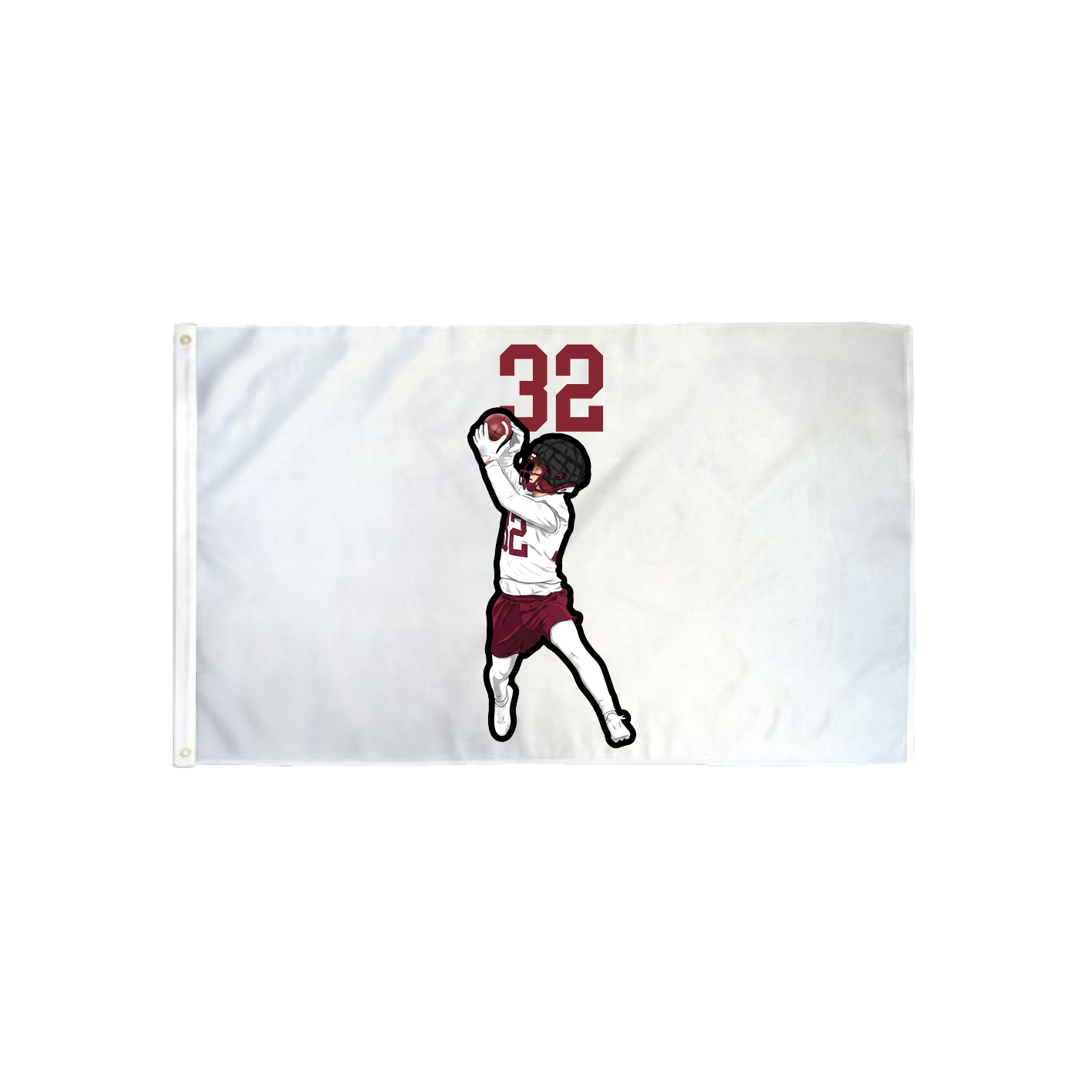 3x5 Flag — Number Top in Classic