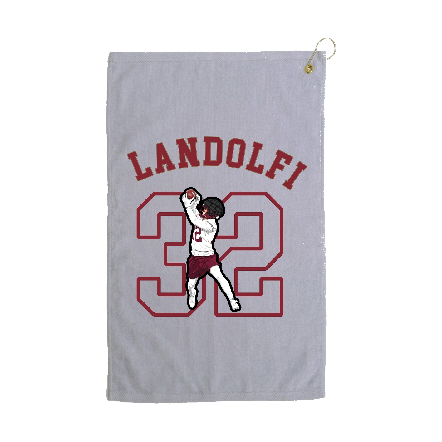 Golf Towel — Shirsey Arch in Grey