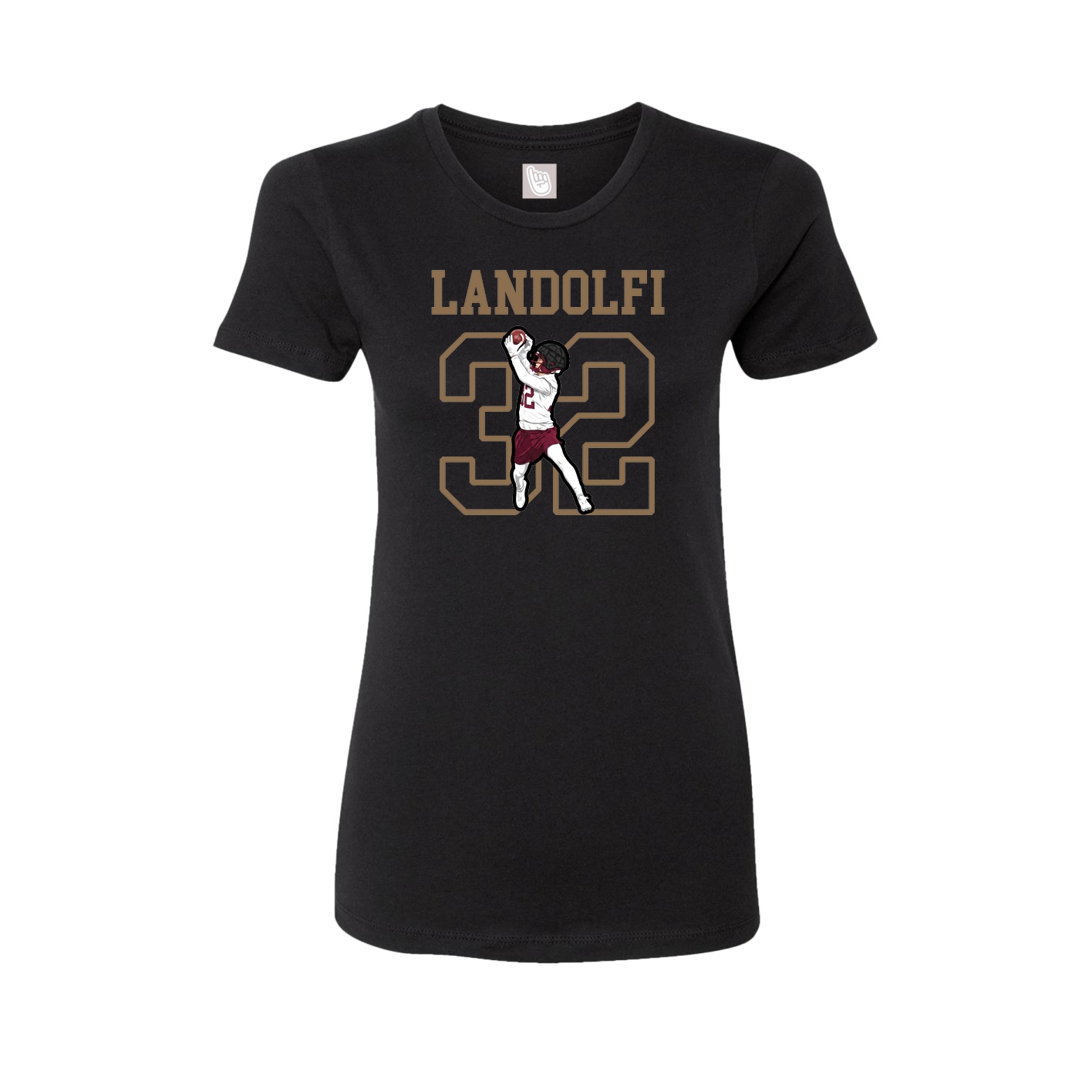 Fitted Women's Tee — Shirsey in Black