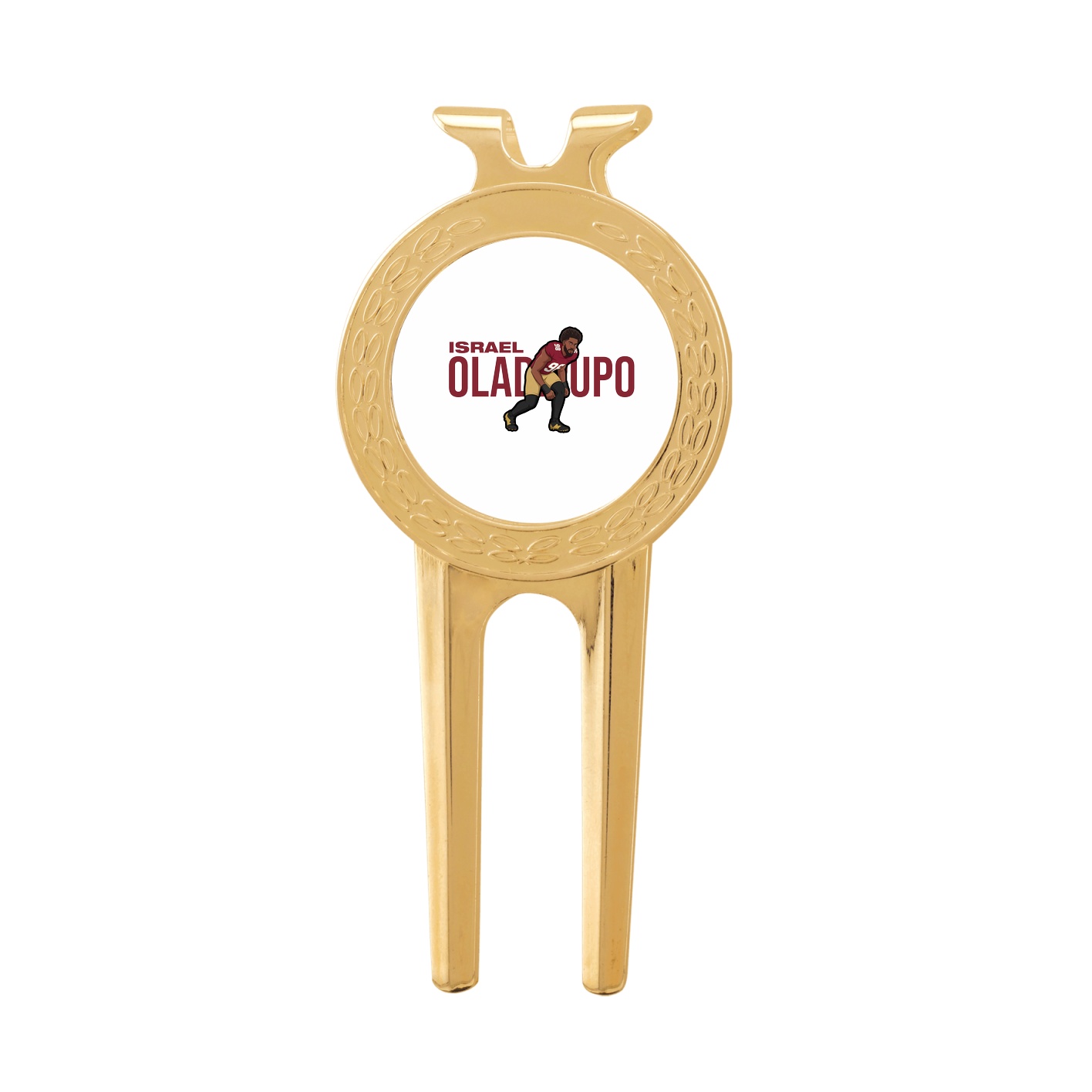 Divot Tool with Ball Marker — Player Name in Classic