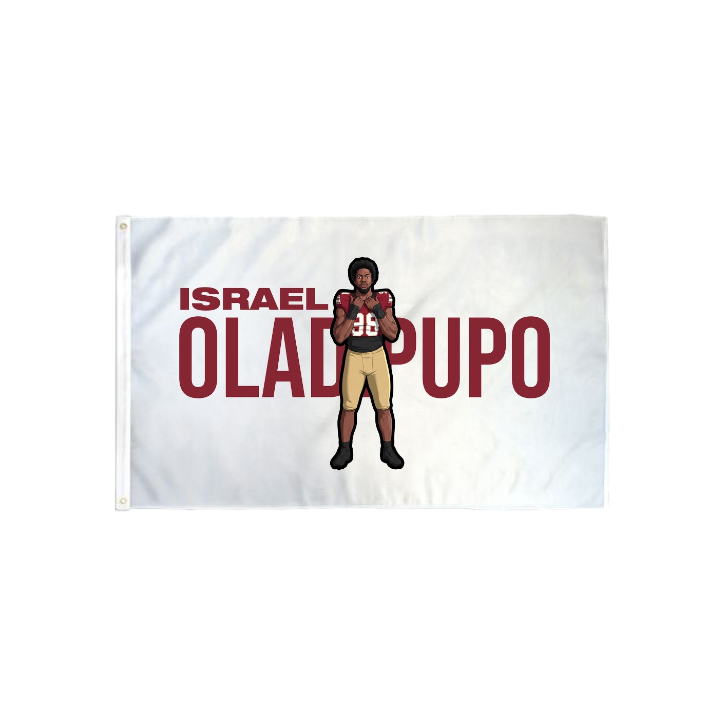 3x5 Flag — Player Name in Classic