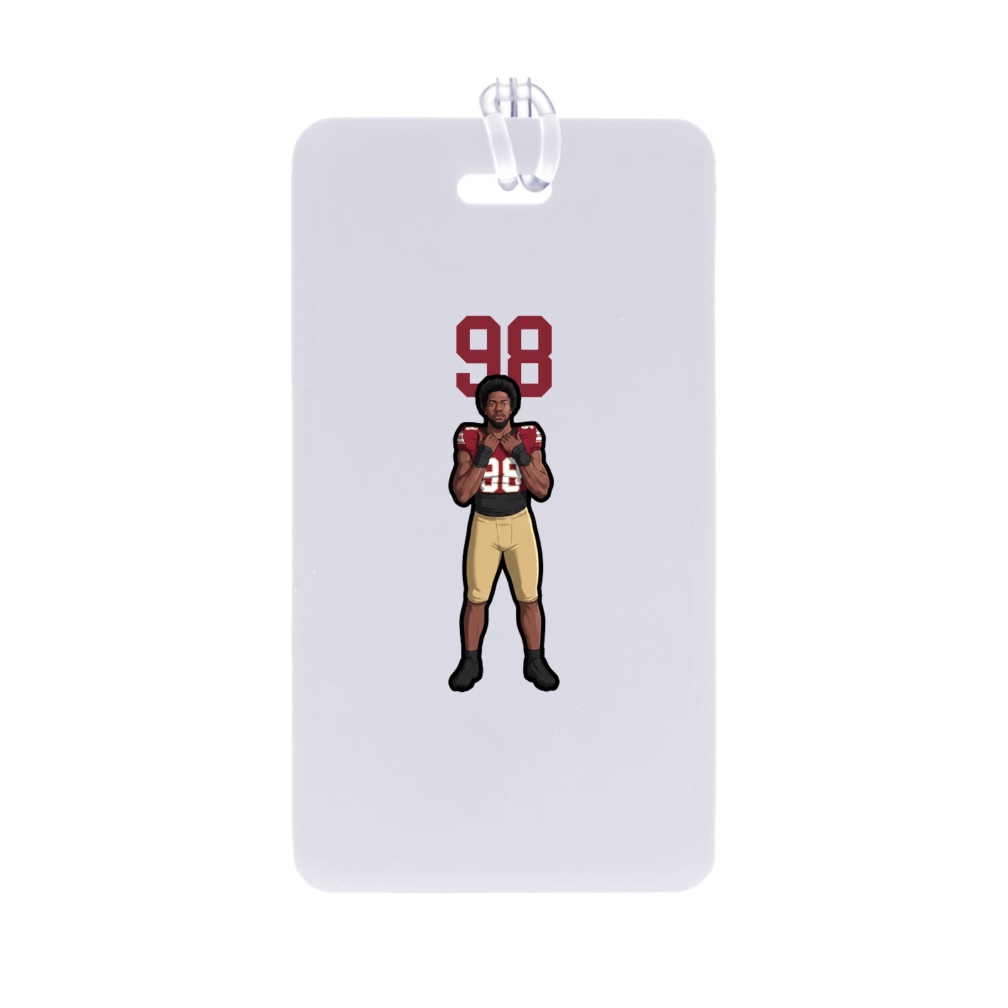 Bag Tag — Number Top in Classic