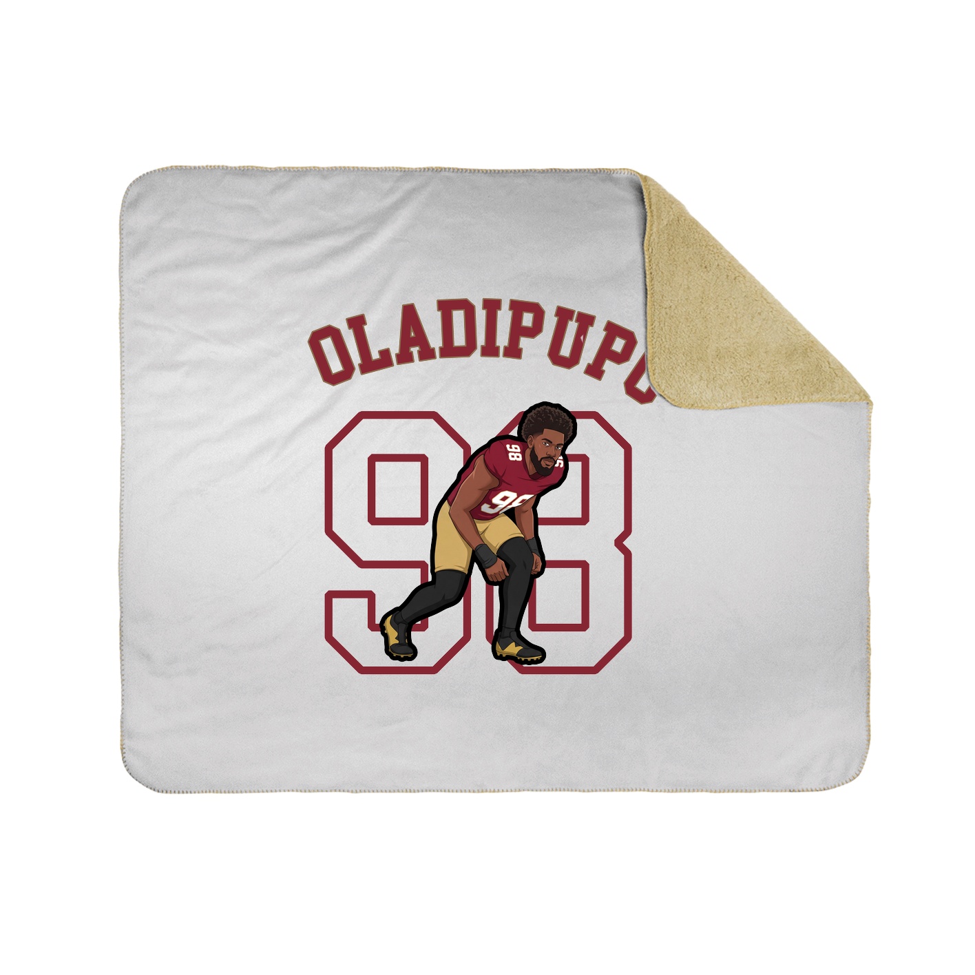 Throw Blanket — Shirsey Arch in White