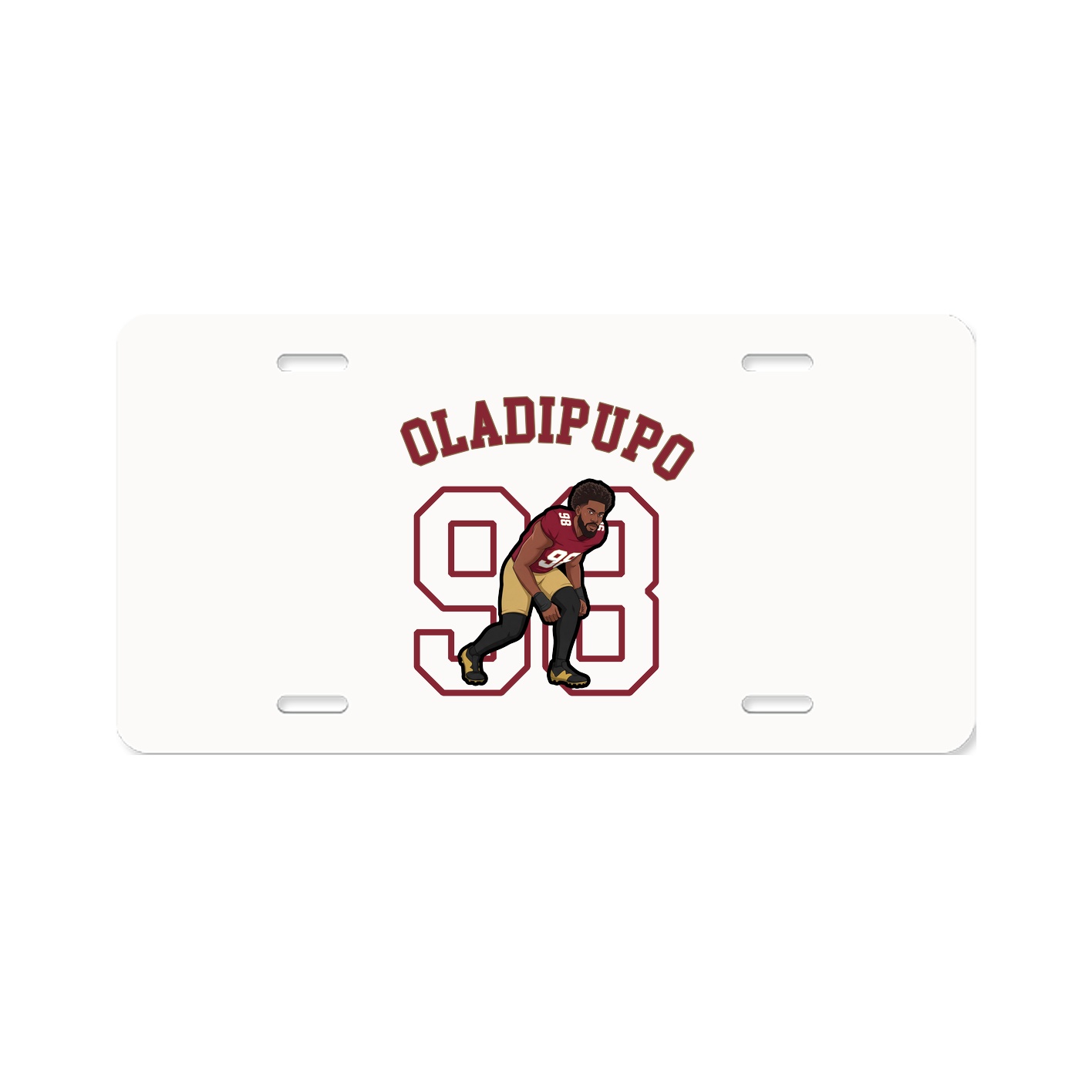License Plate — Shirsey Arch in Classic