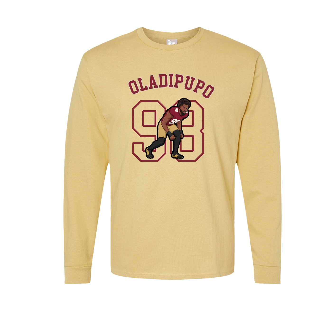 Long Sleeve Tee — Shirsey Arch in Vegas Gold