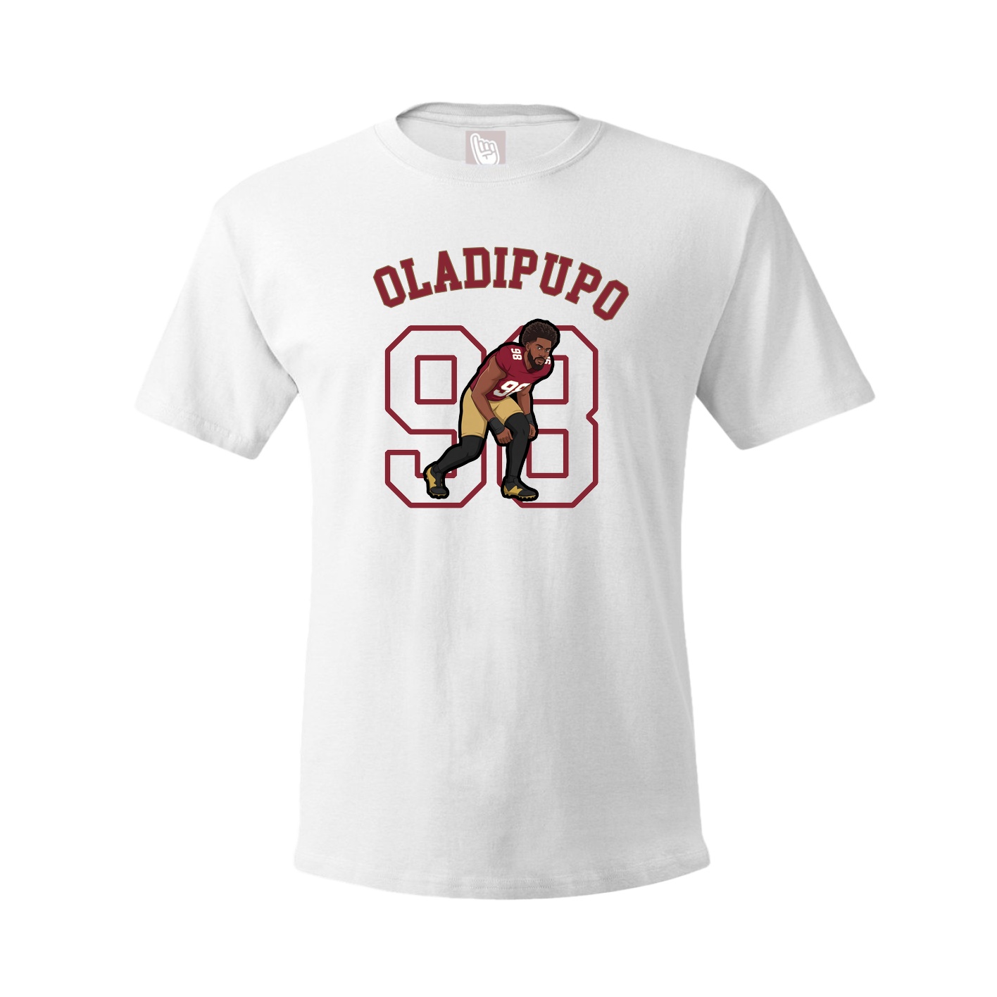 Youth Tee — Shirsey Arch in White