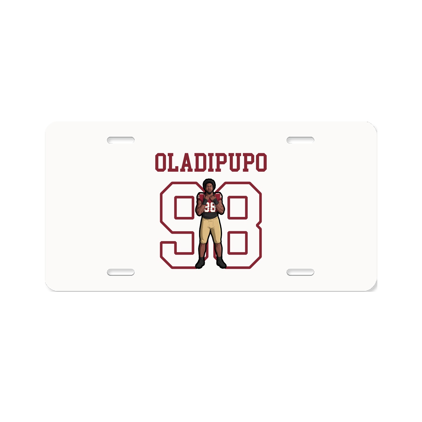 License Plate — Shirsey in Classic