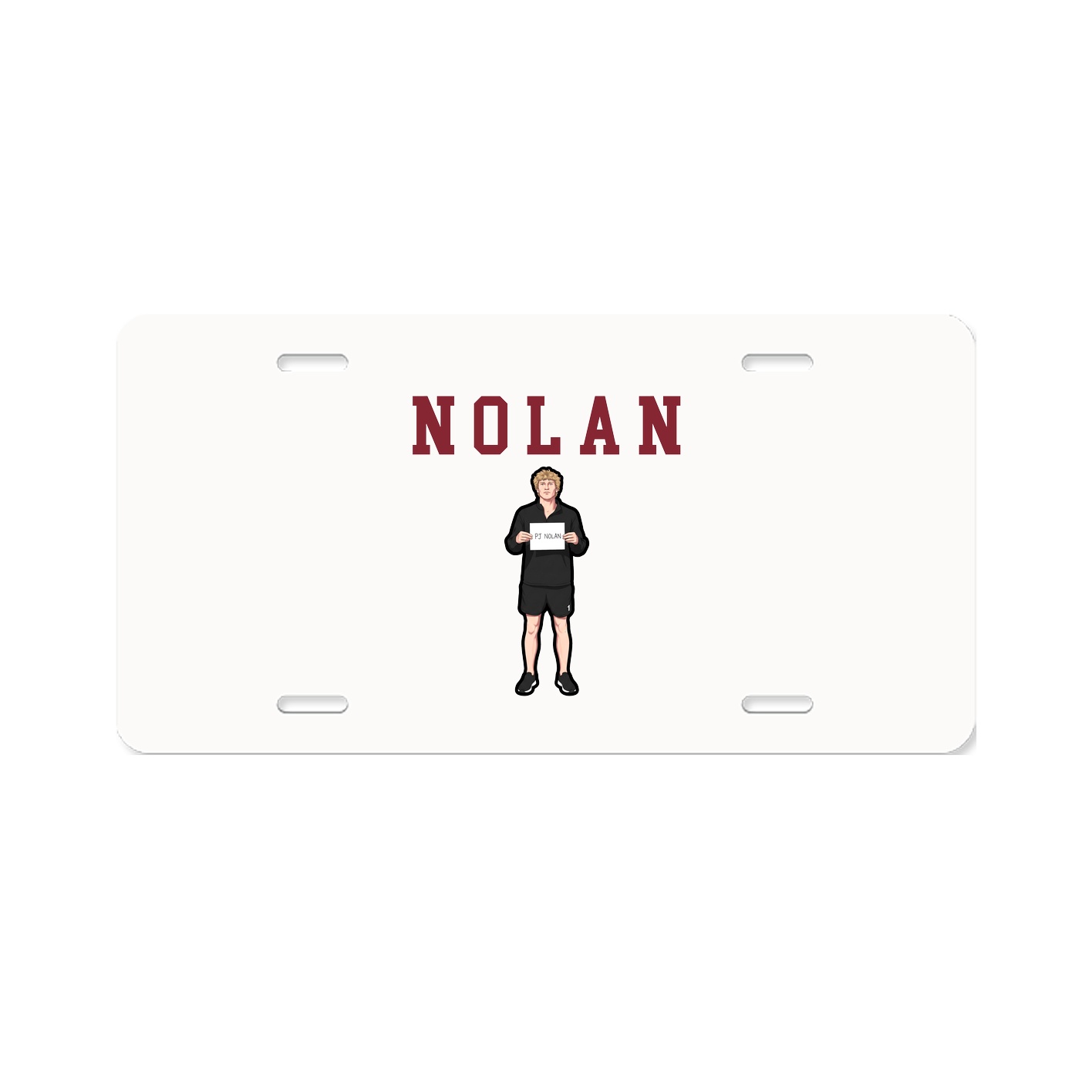 License Plate — Shirsey in Classic
