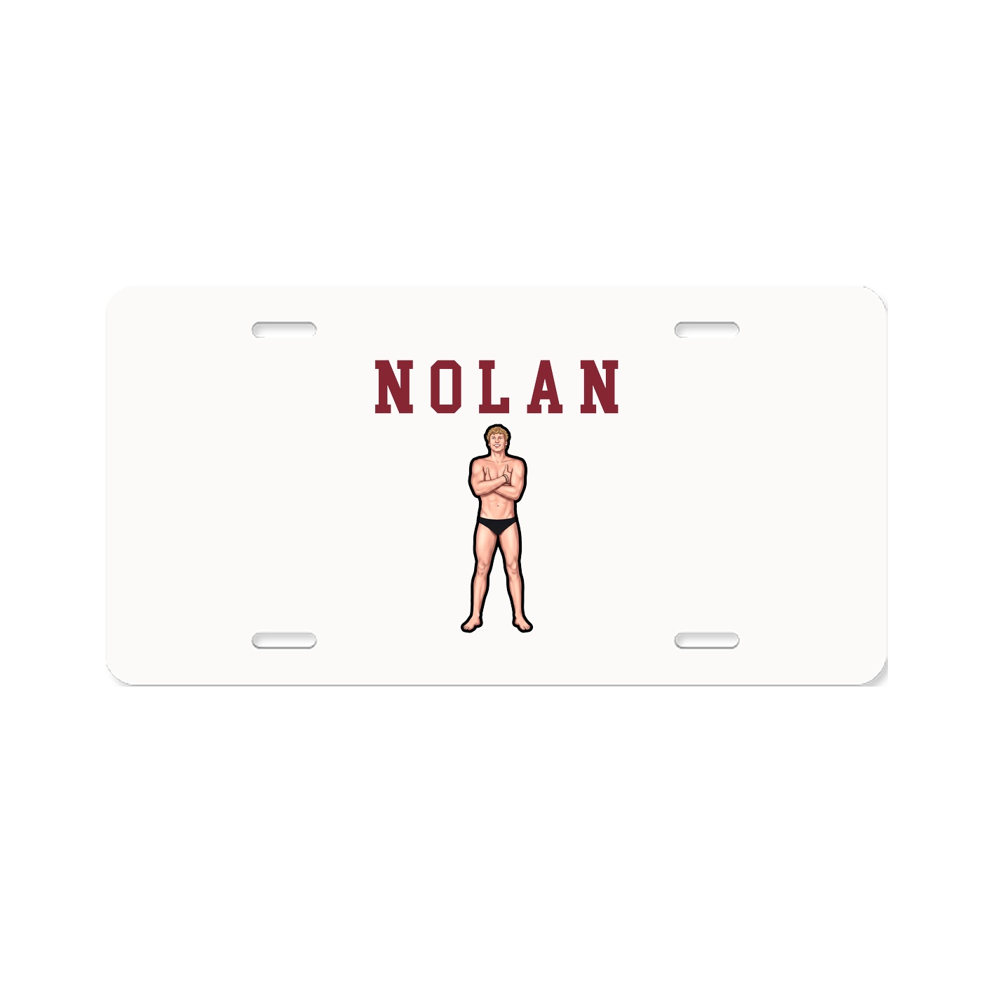 License Plate — Shirsey in Classic
