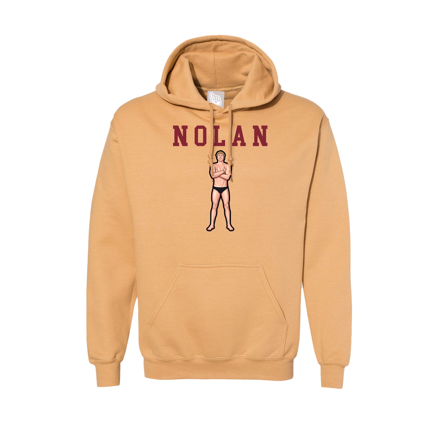 Hoodie — Shirsey in Vegas Gold