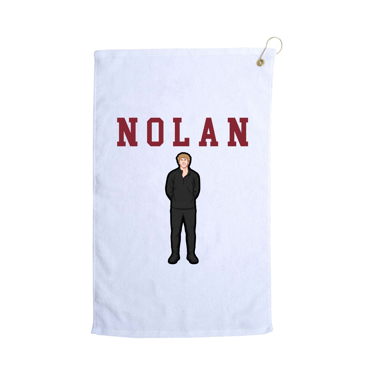 Golf Towel — Shirsey in White