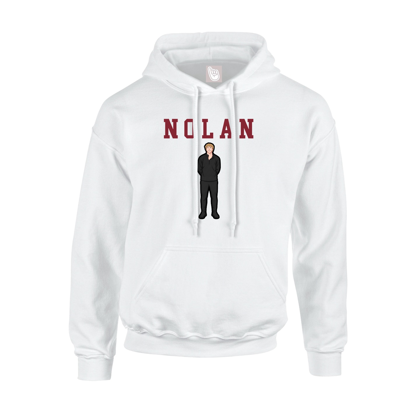 Youth Hoodie — Shirsey in White