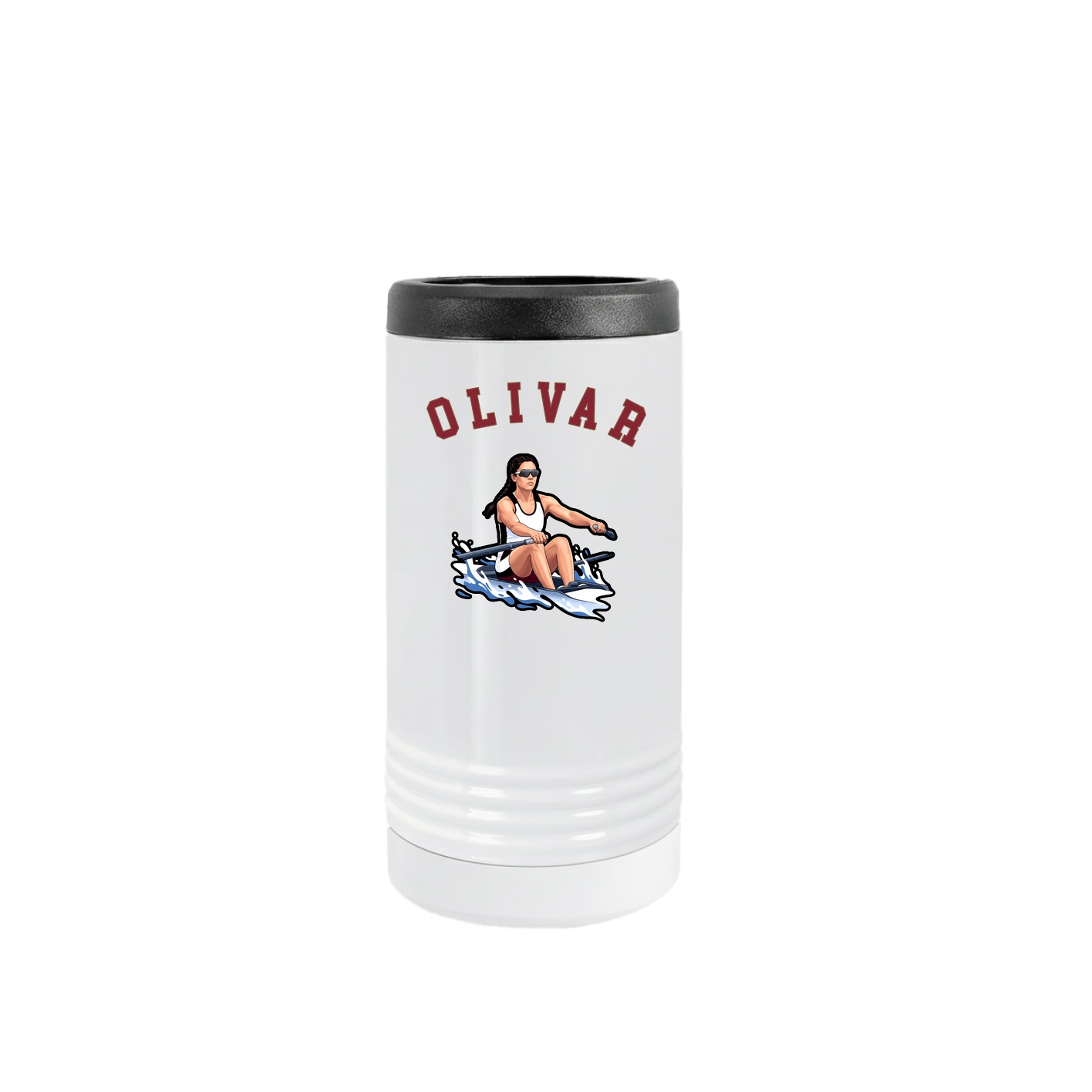 Slim Beverage Holder — Shirsey Arch in White