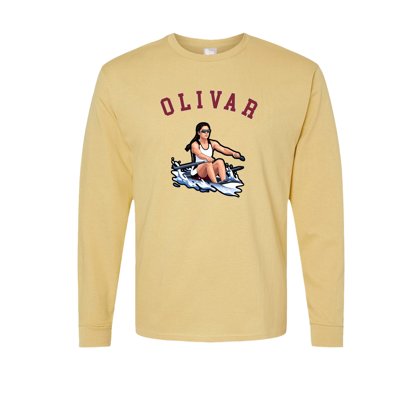 Long Sleeve Tee — Shirsey Arch in Vegas Gold