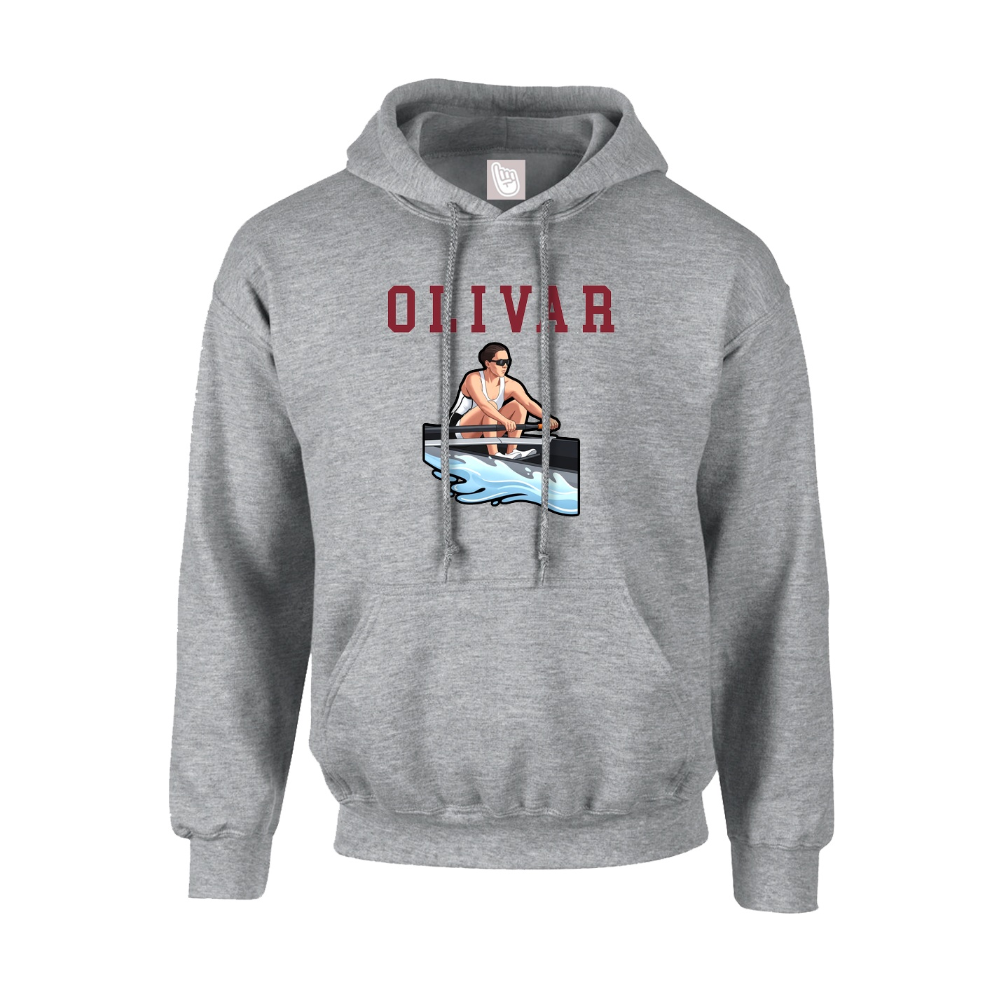 Youth Hoodie — Shirsey in Grey