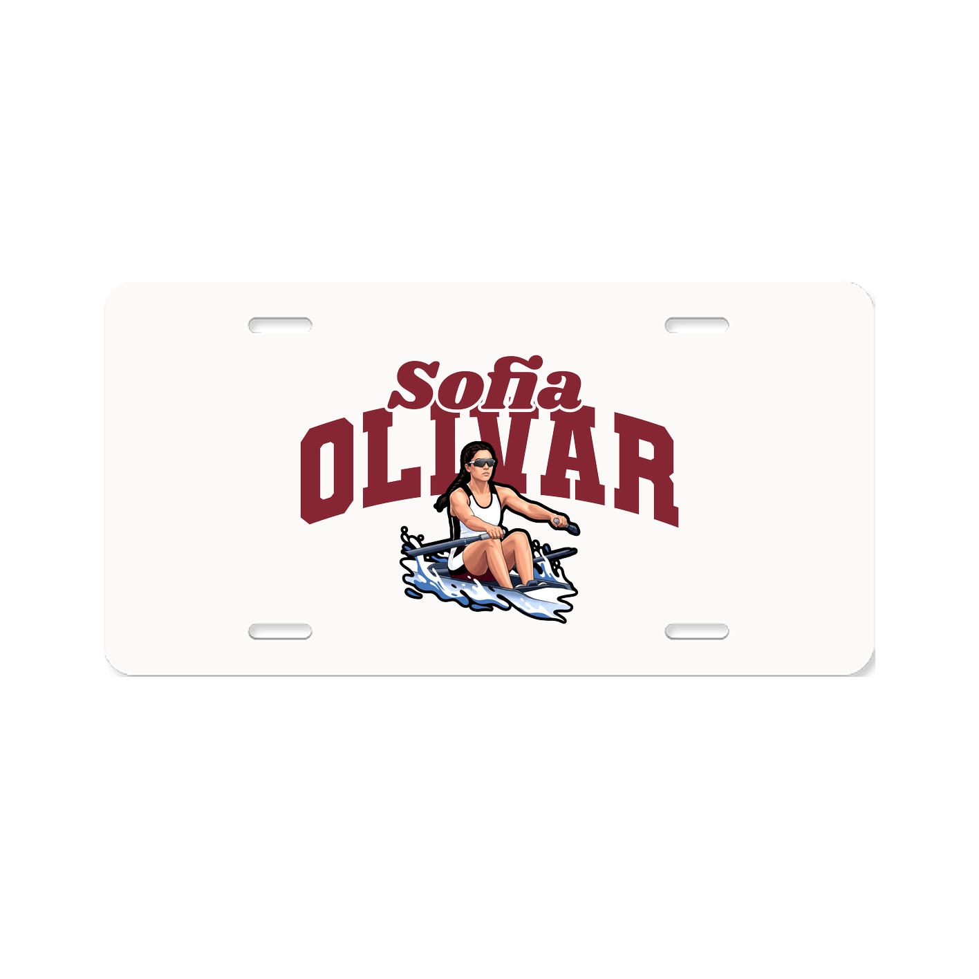 License Plate — Signature Arch in Classic