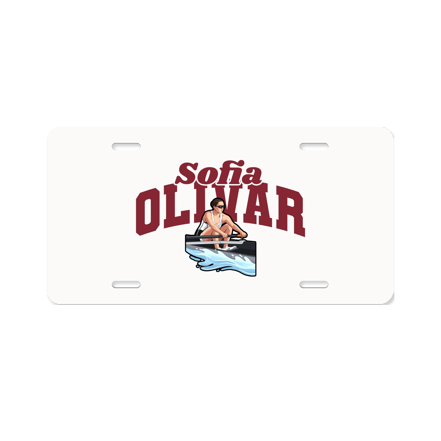 License Plate — Signature Arch in Classic
