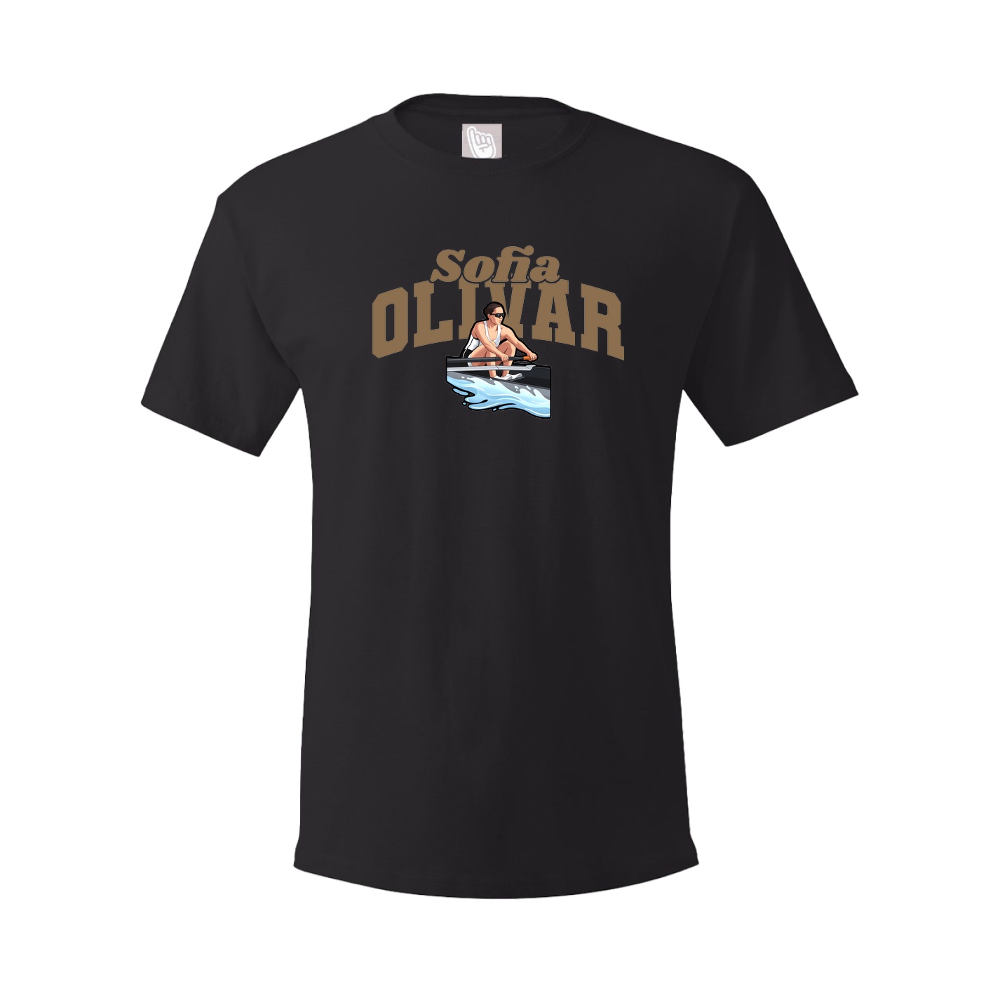 Youth Tee — Signature Arch in Black