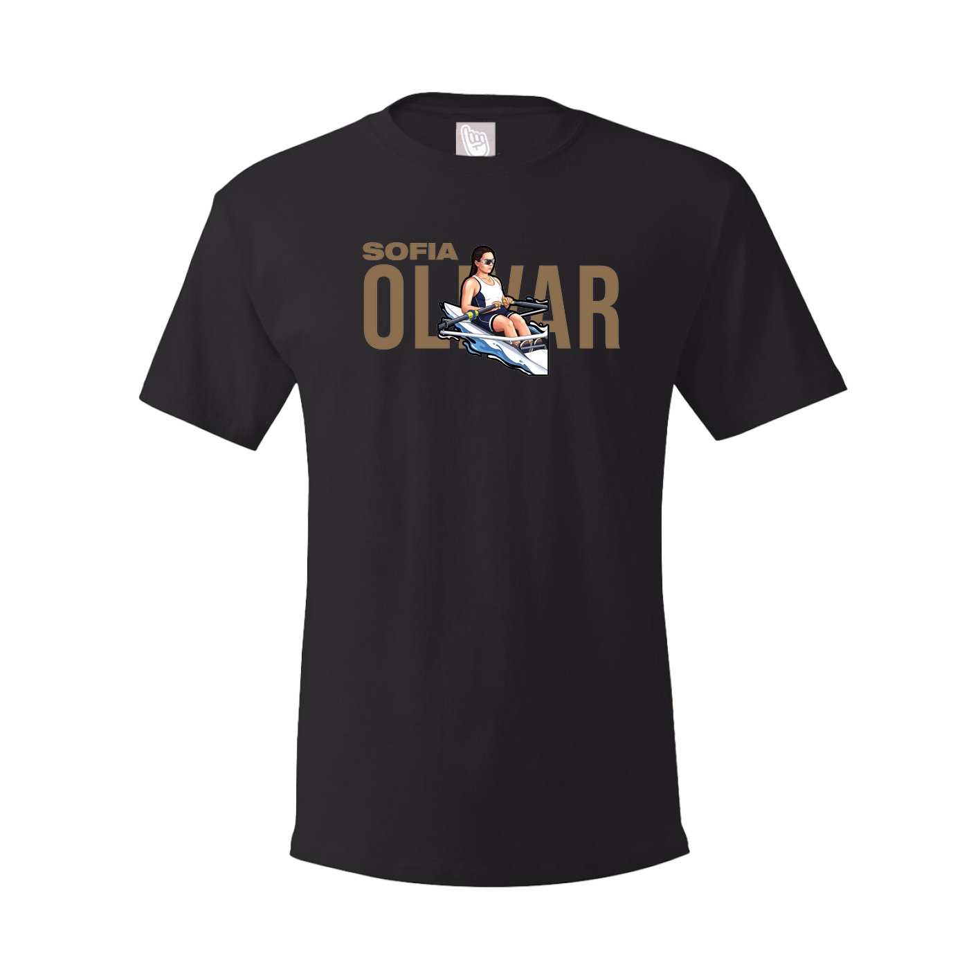 Tee — Player Name in Black