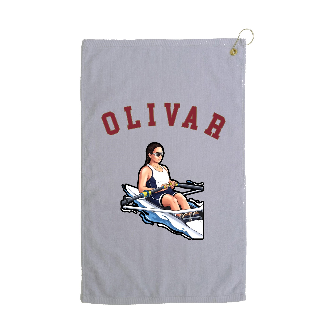 Golf Towel — Shirsey Arch in Grey