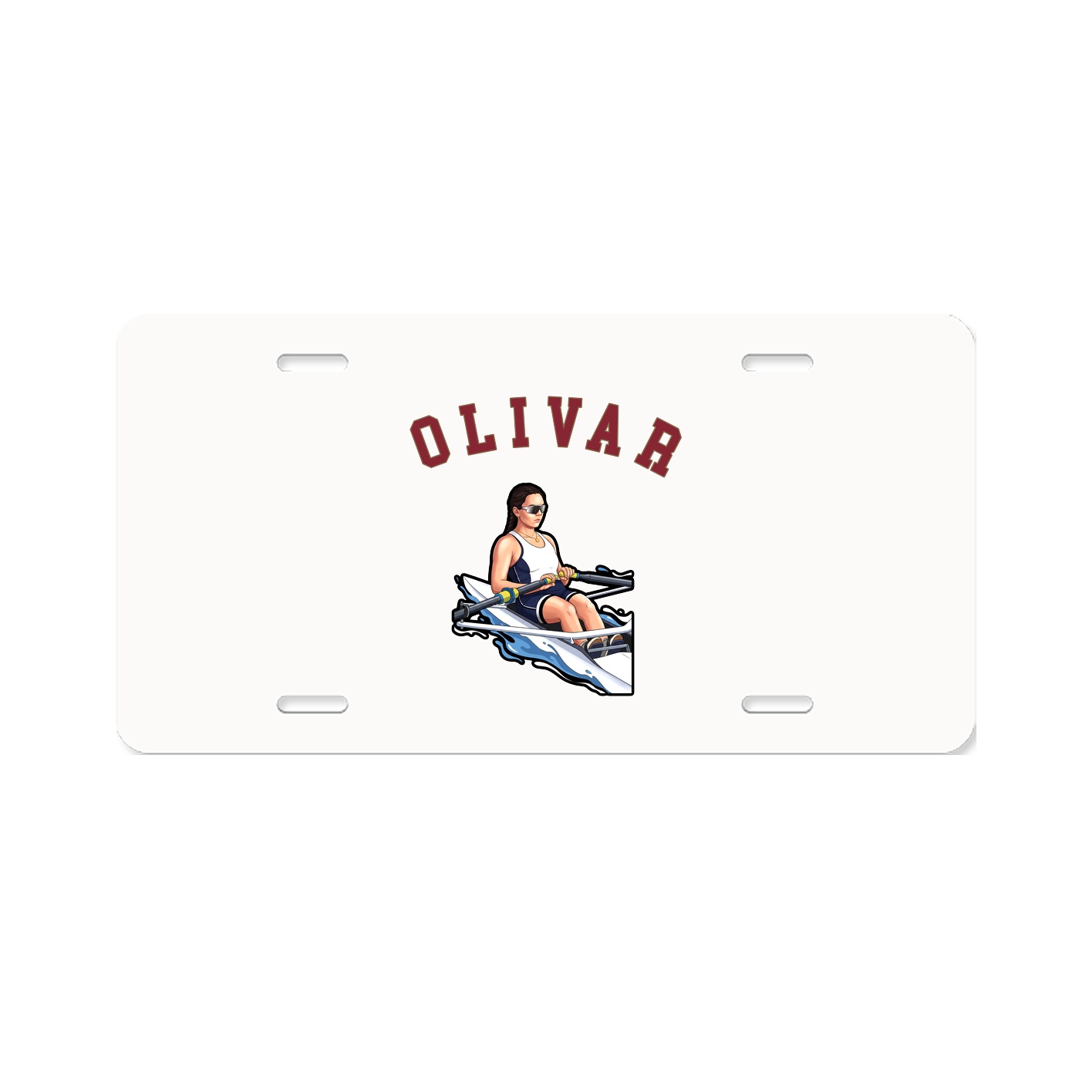 License Plate — Shirsey Arch in Classic