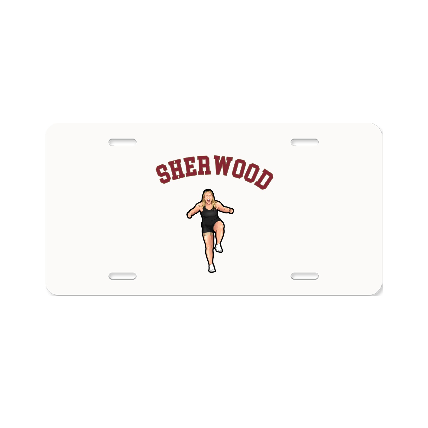 License Plate — Shirsey Arch in Classic