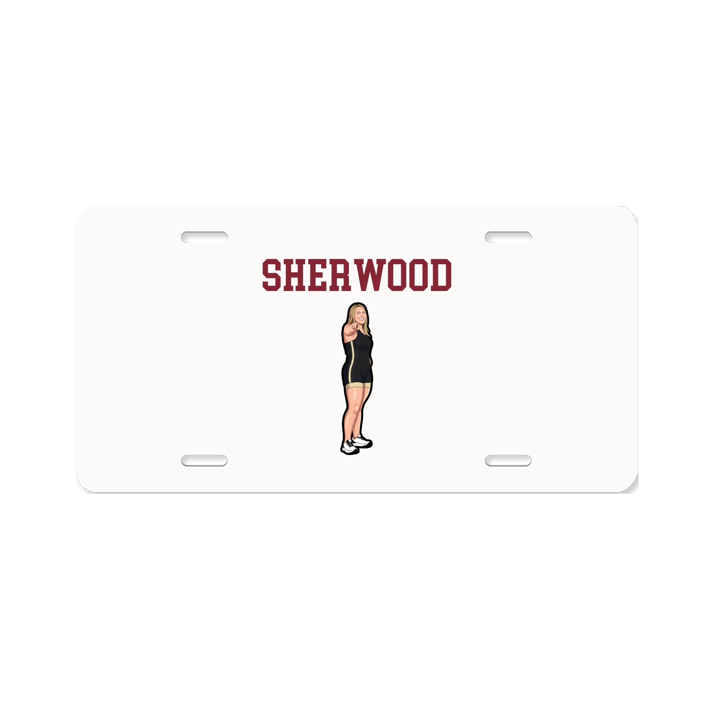 License Plate — Shirsey in Classic