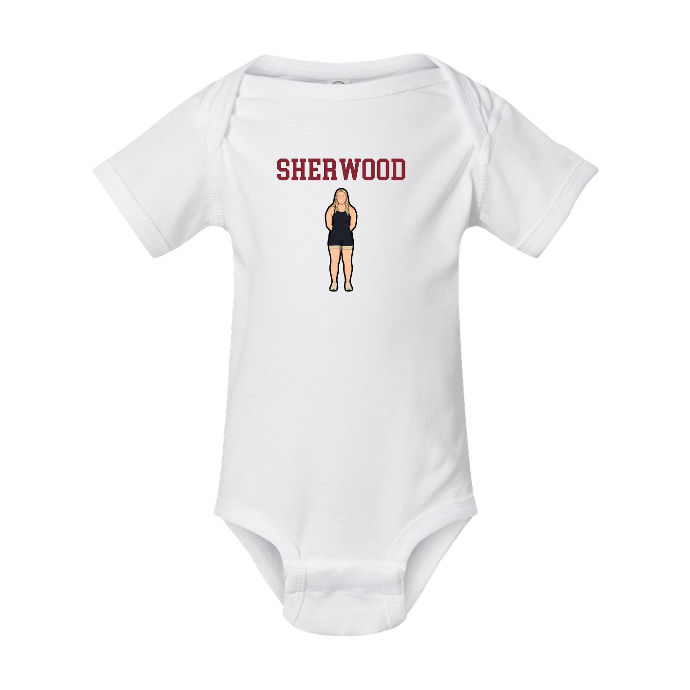 Baby Onesie — Shirsey in White