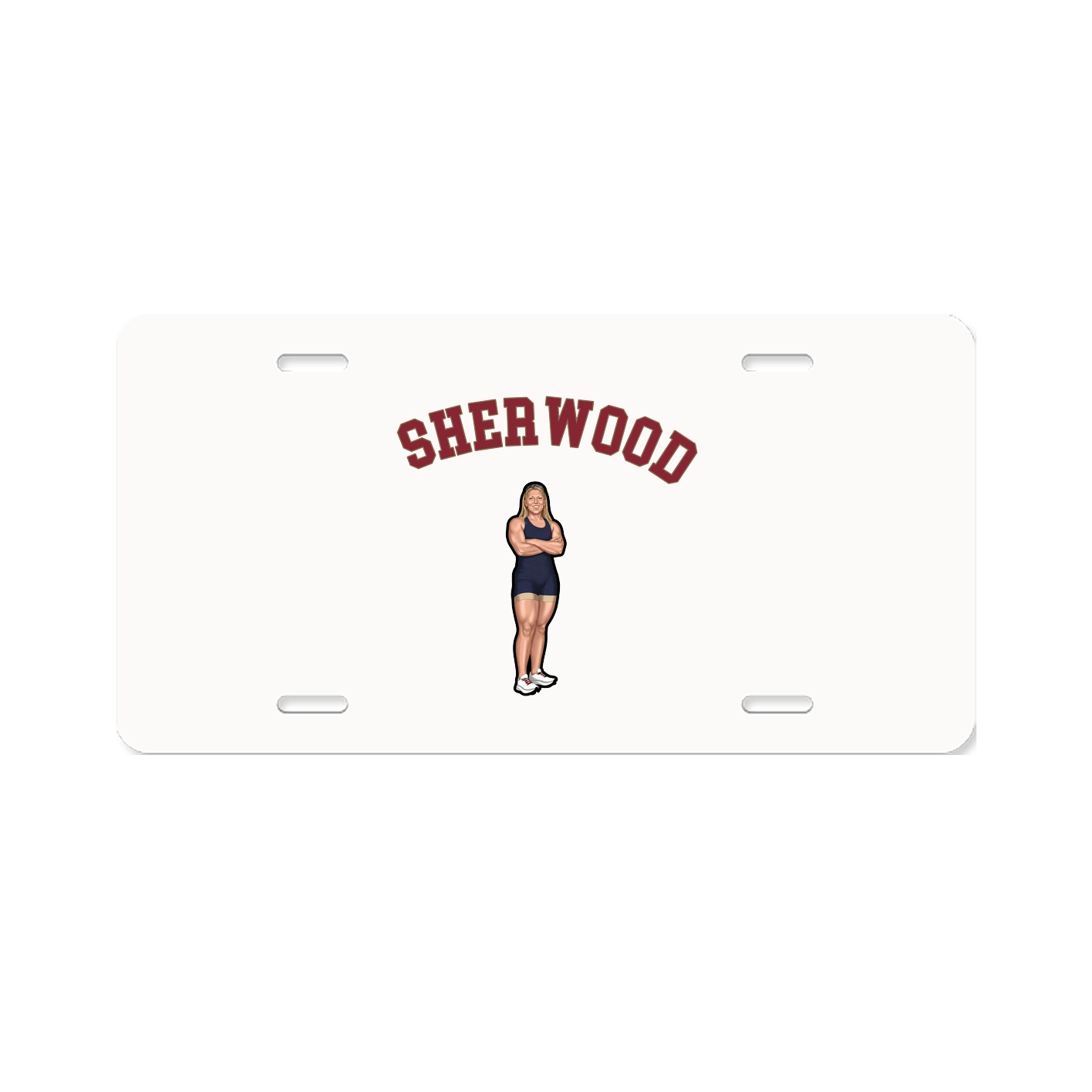 License Plate — Shirsey Arch in Classic