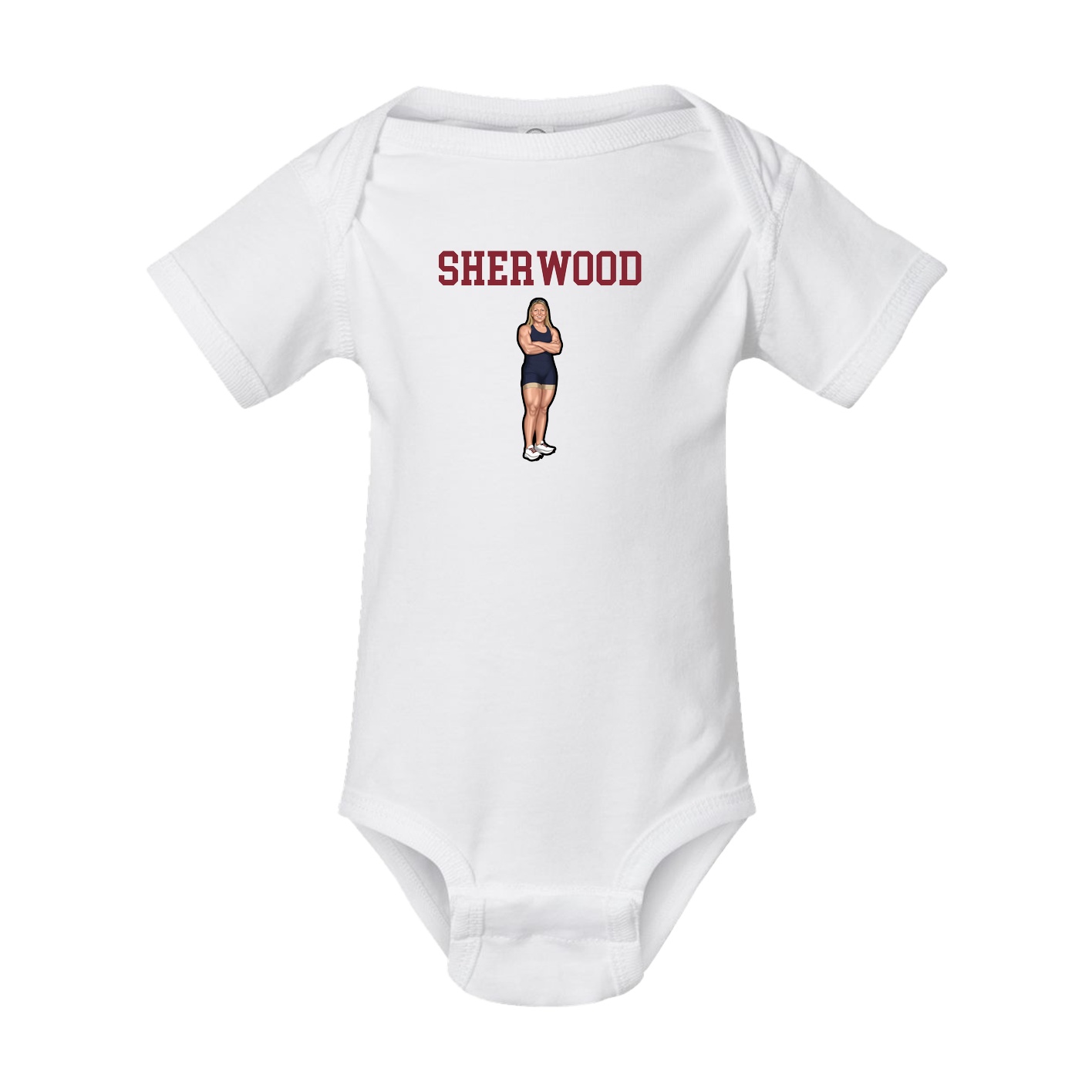 Baby Onesie — Shirsey in White