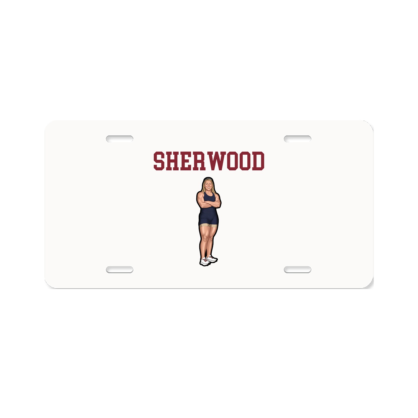 License Plate — Shirsey in Classic