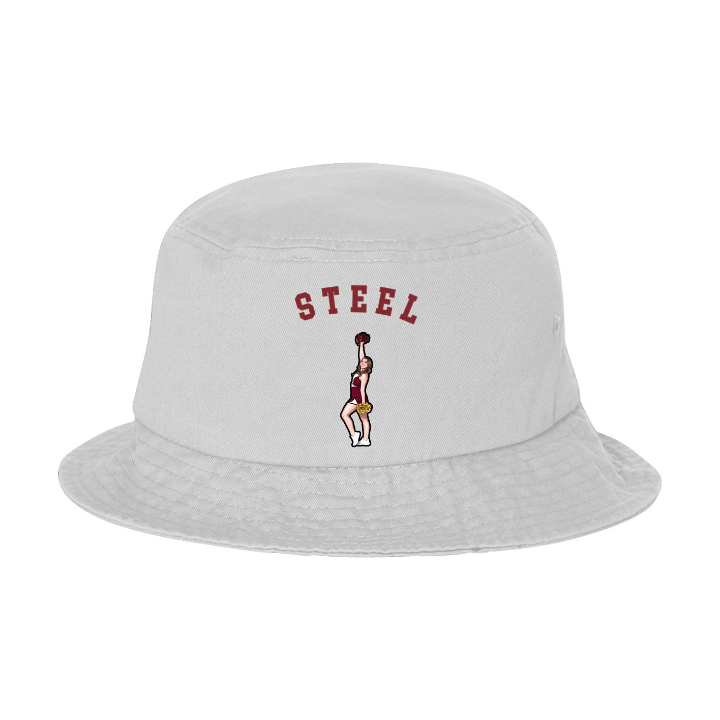 Bucket Cap — Shirsey Arch in White