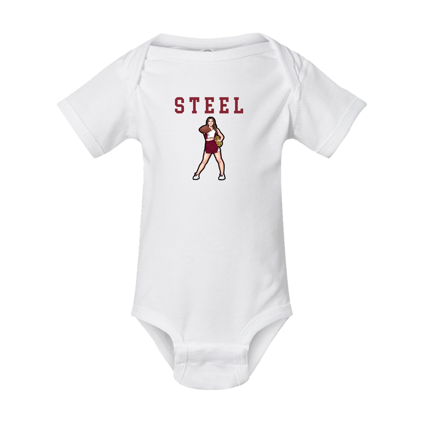Baby Onesie — Shirsey in White