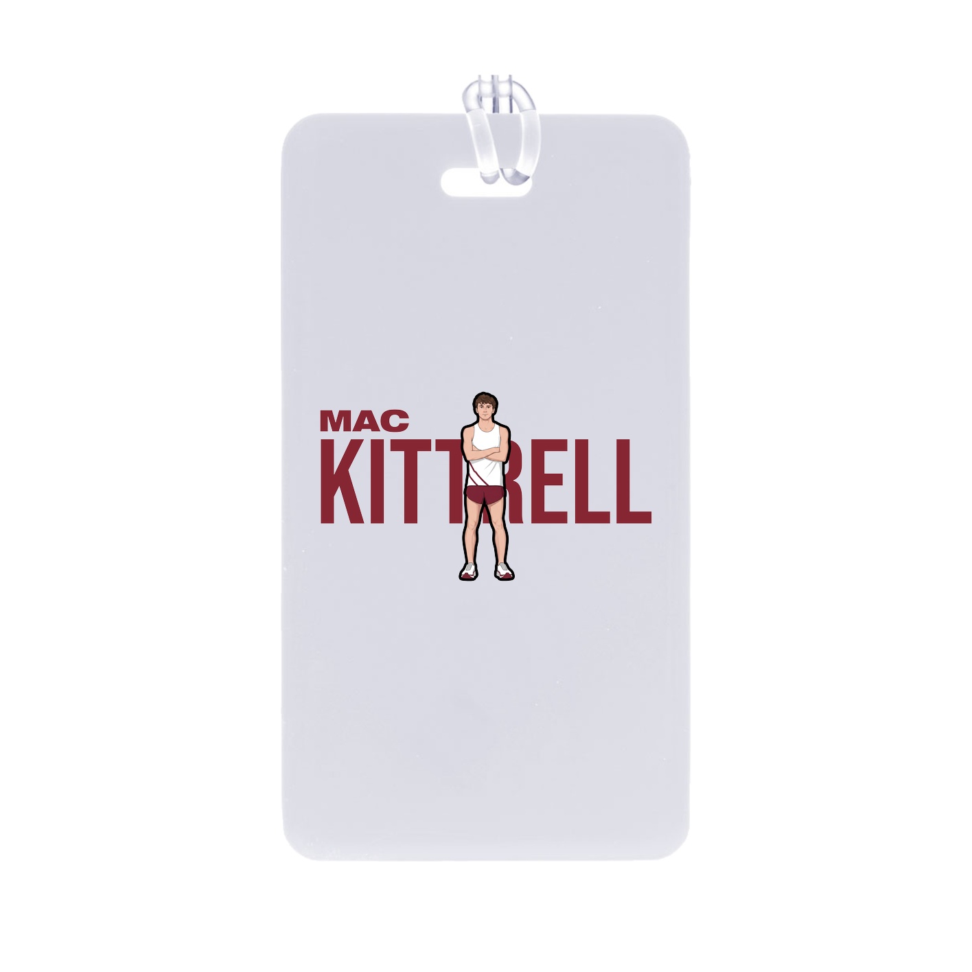 Bag Tag — Player Name in Classic