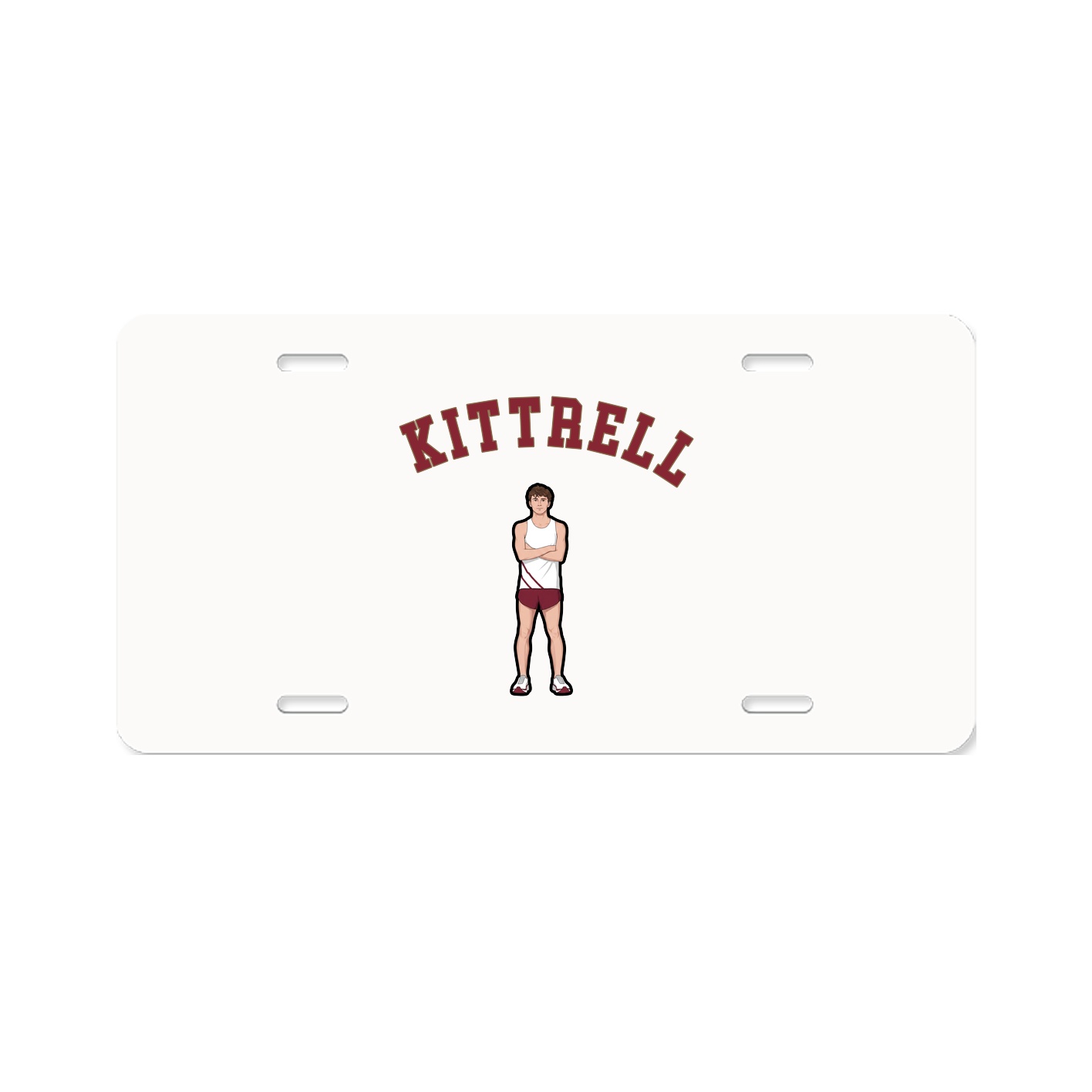 License Plate — Shirsey Arch in Classic