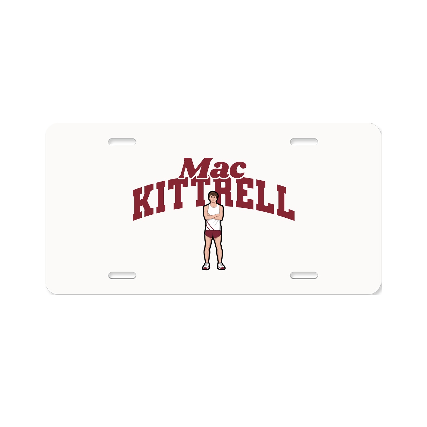 License Plate — Signature Arch in Classic