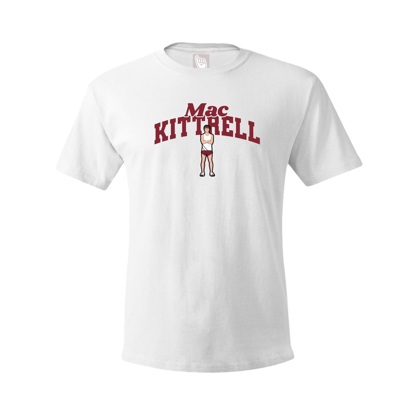 Youth Tee — Signature Arch in White