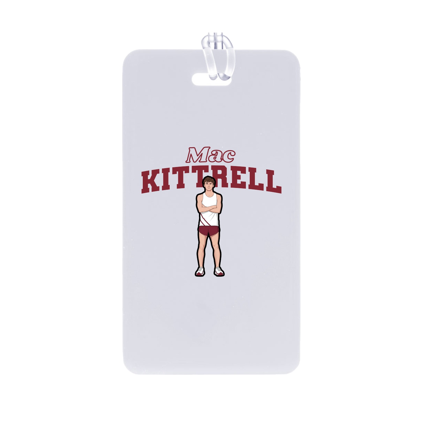 Bag Tag — Name Arch in Classic
