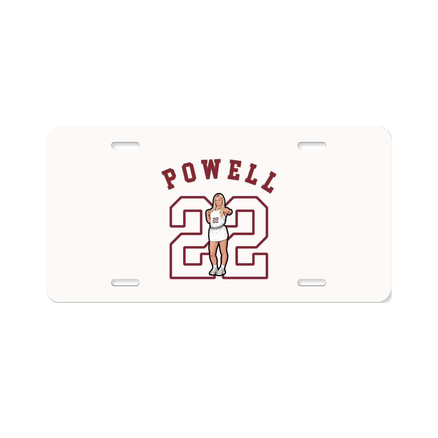 License Plate — Shirsey Arch in Classic